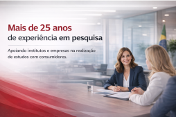 Mais 25 anos de experiência em presquisa 
