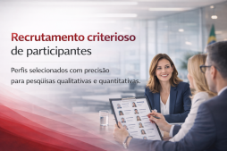 Recrutamento criterioso de participantes 