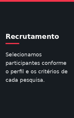 Recrutamento 